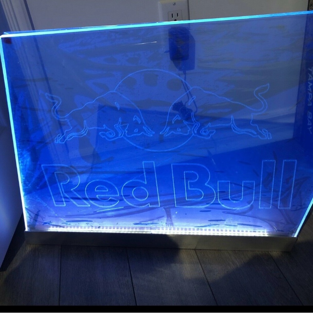 Red Bull Blue LED Display Sign